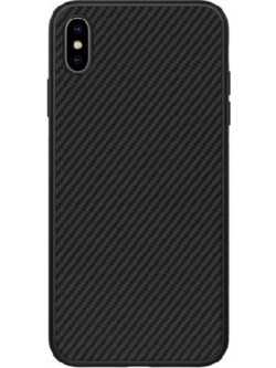 Θήκη Nillkin Synthetic Fiber Back Cover για το iPhone XS Max Black