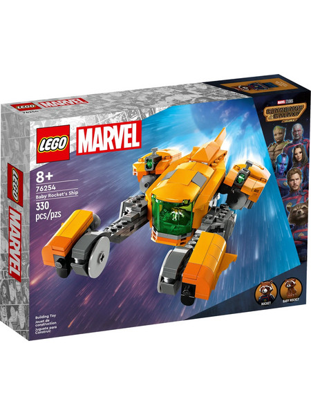 Lego Marvel Guardians of the Galaxy Baby Rocket's Ship για 8+ Ετών 76254