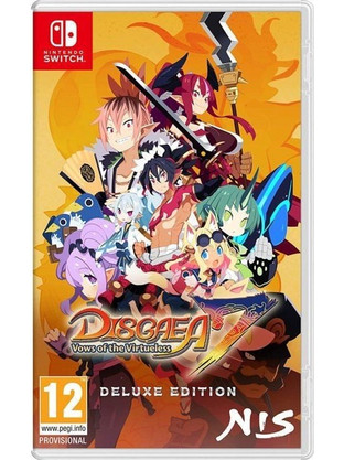 Disgaea 7 Vows Of The Virtueless Deluxe Edition Nintendo Switch