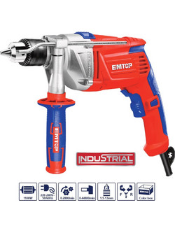 Emtop EMDL1101 Κρουστικό Δράπανο 13mm 1100W