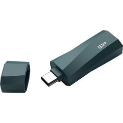 Silicon Power C07 256GB USB Stick 3.2 Gen 1 με USB-C Πράσινο