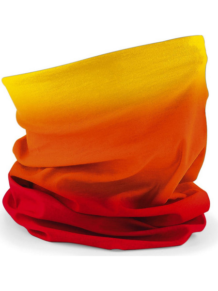 Κασκόλ Morf Ombre B905 Beechfield Sunset Reds
