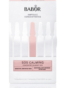 Babor S.O.S Calming Ampoule Concentrates Ενυδατικό Serum Προσώπου 14ml