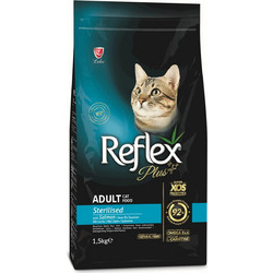 Lider Reflex Plus Adult Sterilised with Salmon 1.5kg