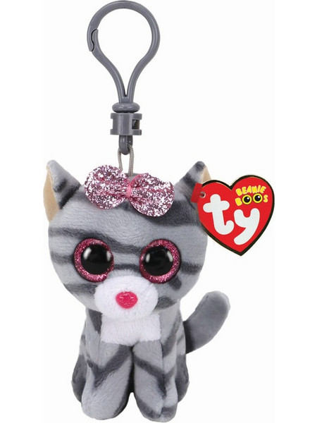 Ty Beanie Boos Γάτα Γκρι Με Κλιπ 1607-35243