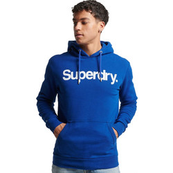 Superdry Ανδρικό Αθλητικό Φούτερ με Κουκούλα Μπλε M2013243A-V2N