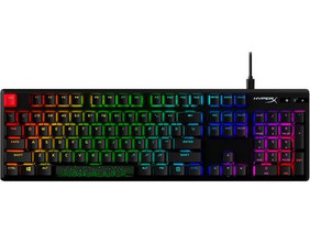 HyperX Alloy Origins Μηχανικό Gaming Πληκτρολόγιο με HyperX Red Διακόπτες RGB Black