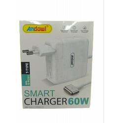 Andowl Φορτιστής Laptop 60W 16.5V 3.65A για Apple με Ενσωματωμένο Καλώδιο Τροφοδοσίας q-kc01