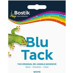 Bostik επαναχρησιμοποιήσιμη κόλλα Blu-Tack white 50gr. (ΤΕΜ12)