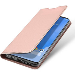 DUX DUCIS Skin Pro Book Samsung Galaxy A20s Ροζ Χρυσό
