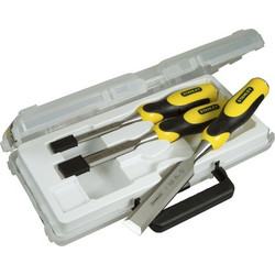 STANLEY 2-16-887 Σετ Σκαρπέλα Ξύλου 10-15-20mm