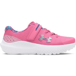 Under Armour Surge 4 Παιδικά Αθλητικά Παπούτσια για Τρέξιμο Ροζ 3027412-600