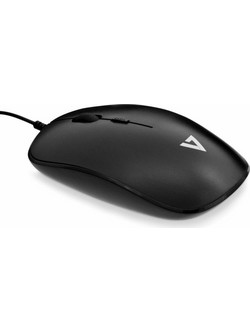 V7 MU200 Ενσύρματο Ποντίκι Black