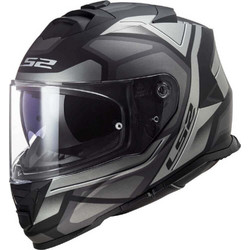 LS2 FF800 Storm Faster Matt Titanium Κράνος Μηχανής Full Face 1400gr
