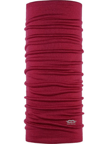 P.A.C. Merino Wool - 100% Wool (Merino) Μαντήλι Λαιμού - Plum