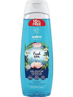 Sairo Fresh Spa Αφρόλουτρο σε Gel 12x750ml