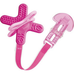 Mam Bite & Relax Mini Phase 2 & Clip Pink 4m+ 1τμχ
