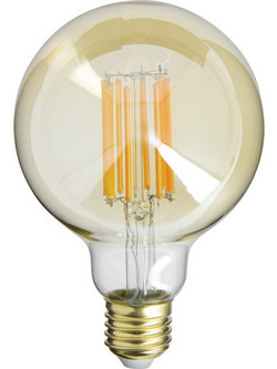 Xanlite λαμπτήρας διακοσμητικός led vintage G125 E27 1521LM 15W 1800Κ
