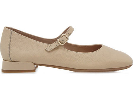 DESIREE MARY JANE S163S20011G2 - ΜΠΕΖ GRAIN ΔΕΡΜΑ DATI 2-BEIGE BOMBER