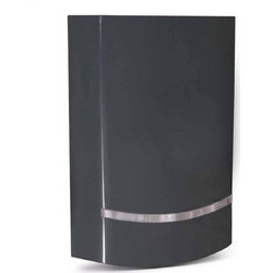 AMC BLADE 01 BLACK - Αυτόνομη Αυτοπροστατευόμενη Σειρήνα Συναγερμού σε Μαύρο Χρώμα, με διάφανο LED φλας Κόκκινου χρώματος