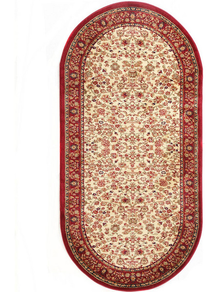 Royal Carpet Olympia Χαλί Οβάλ 100x200cm 8595K Cream