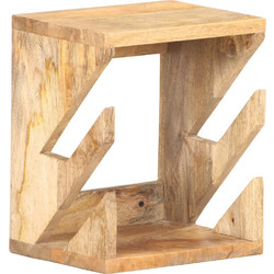 VidaXL Βάση για Skateboard Επιτοίχια 25x20x30 εκ. Μασίφ Ξύλο Μάνγκο