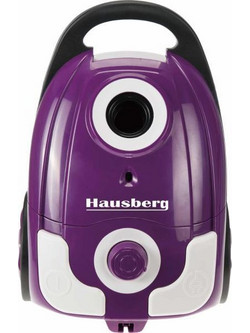 Hausberg HB-2004MV Purple Ηλεκτρική Σκούπα 700W με Σακούλα 3lt