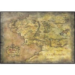 ΣΟΥΜΕΝ THE LORD OF THE RINGS MIDDLE EARTH MAP TSEH382