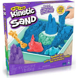 Spin Master Kinetic Sand Sandbox Set Blue 20143454