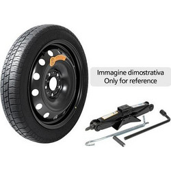 ΡΕΖΕΡΒΑ ΣΙΔΕΡΕΝΙΑ 115/70-15 ΚΑΡΕ 4x100 ΚΕΝΤΡΟ 60mm ΚΛΕΙΔΙ 21 NO STOP ΚΙΤ γρύλος, Μπουλονόκλειδο, Τσάντα) 1 ΤΕΜ