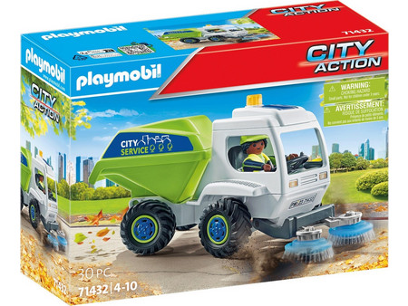 Playmobil City Action Όχημα Οδοκαθαρισμού για 4-10 Ετών 71432