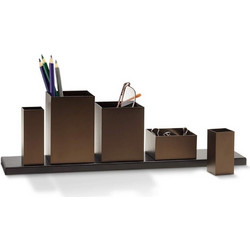 Οργανωτής Γραφείου Theo (Σετ 6Τμχ) 212001 38x12,7x7,6cm Brown Philippi