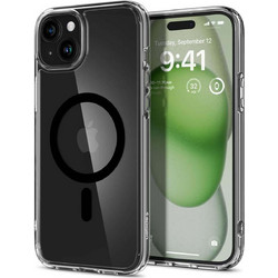 Spigen Ultra Hybrid Mag MagSafe Back Cover Black (iPhone 15)