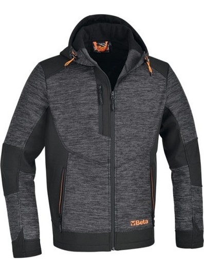 Τεχνικό Φούτερ από Fleece με Ενθέματα από ύφασμα Softshell - Beta 7637G - B0763700