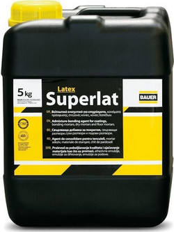 Superlat Latex Βελτιωτικό Kονιαμάτων 5Kg Bauer