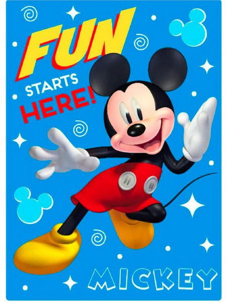 Disney Mickey polar blanket