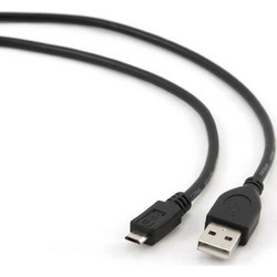 Cablexpert Regular USB 2.0 to micro USB Cable Μαύρο 3m (CCP-MUSB2-AMBM-10)