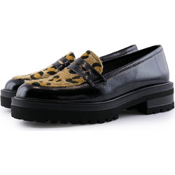 2960 Stefania Γυναικεία Loafers - Slip On ΜΑΥΡΟ