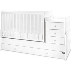 Lorelli Maxi Plus Πολυμορφική Κούνια με Στρώμα 62x110cm White 10150300024A