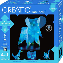 Kosmos Creatto Κατασκευή με LED Elephant 3461