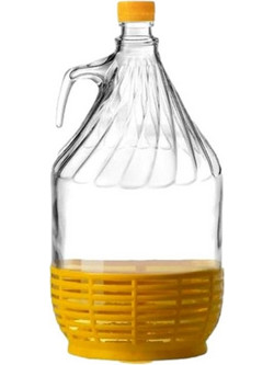 Νταμιτζάνα 5lt Ψαθάκι