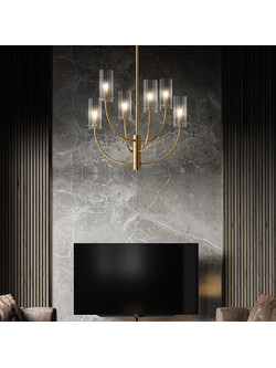 MAYTONI LIGHTING Maytoni Arco Chandelier Μοντέρνα Πολύφωτα - Πολυέλαιοι (MOD223PL-06BS)