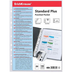 Ζελατίνα Α4 ErichKrause Ενισχυμένη Clear 10pcs 46702