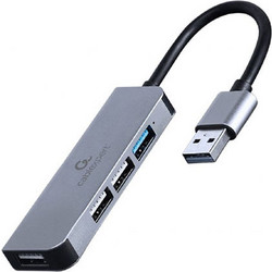 Gembird UHB-CM-U3P1U2P3-01 USB Hub 3.0 USB-A με 4 Θύρες USB-A