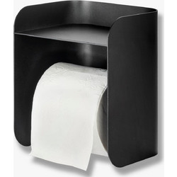 Carry Θήκη Χαρτιού Τουαλέτας Μεταλλική Μαύρη W12,8xL14xH18,5 cm METTE DITMER