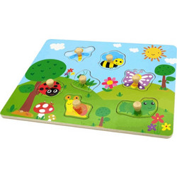 Παιδικό Puzzle Remoundo Σφηνώματα Έντομα 7 Κομμάτια