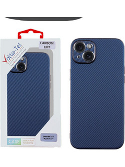 Volte-Tel Θηκη Iphone 15 Plus 6.7'' Carbon Lift Full Camera Protection BLUE