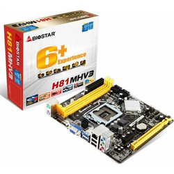 Biostar H81MHV3 Ver. 7.3 Motherboard Micro ATX με Intel 1150 Socket