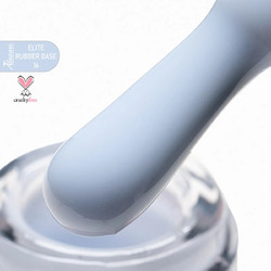 Alezori Elite 16 Rubber Base Ημιμόνιμο Βερνίκι Νυχιών 15ml