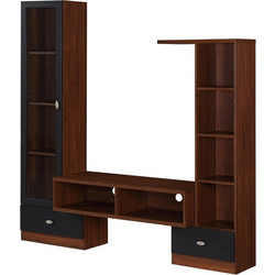 RAVENNA Brescia Espresso & Sonoma Oak Tv Έπιπλο TV Set